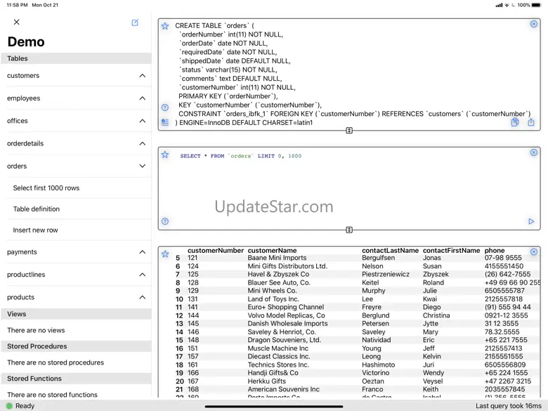 MySQL Commander for iPad 1.4.0