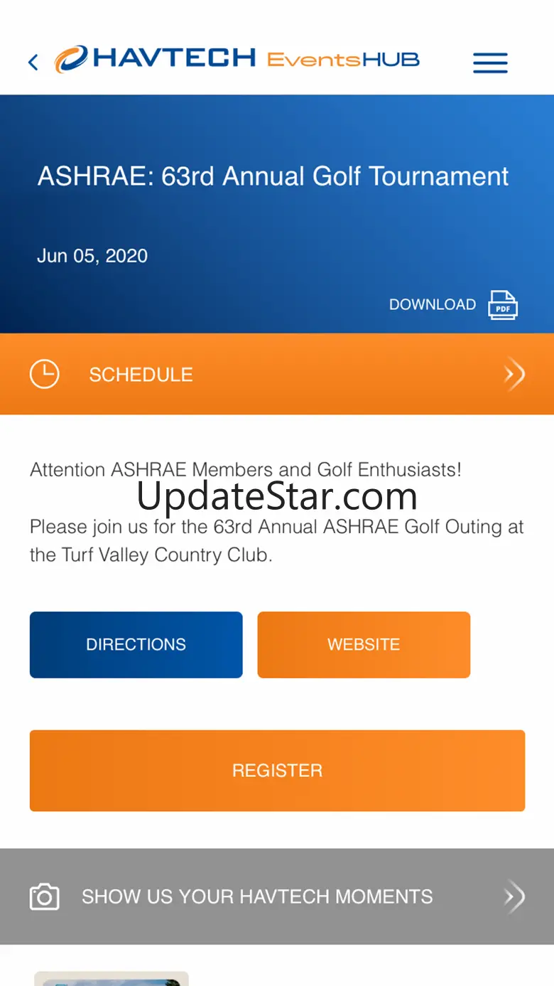 Havtech Events Hub 1.6