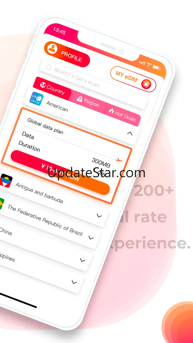 LinksGO: Global eSIM Data 1.4.0