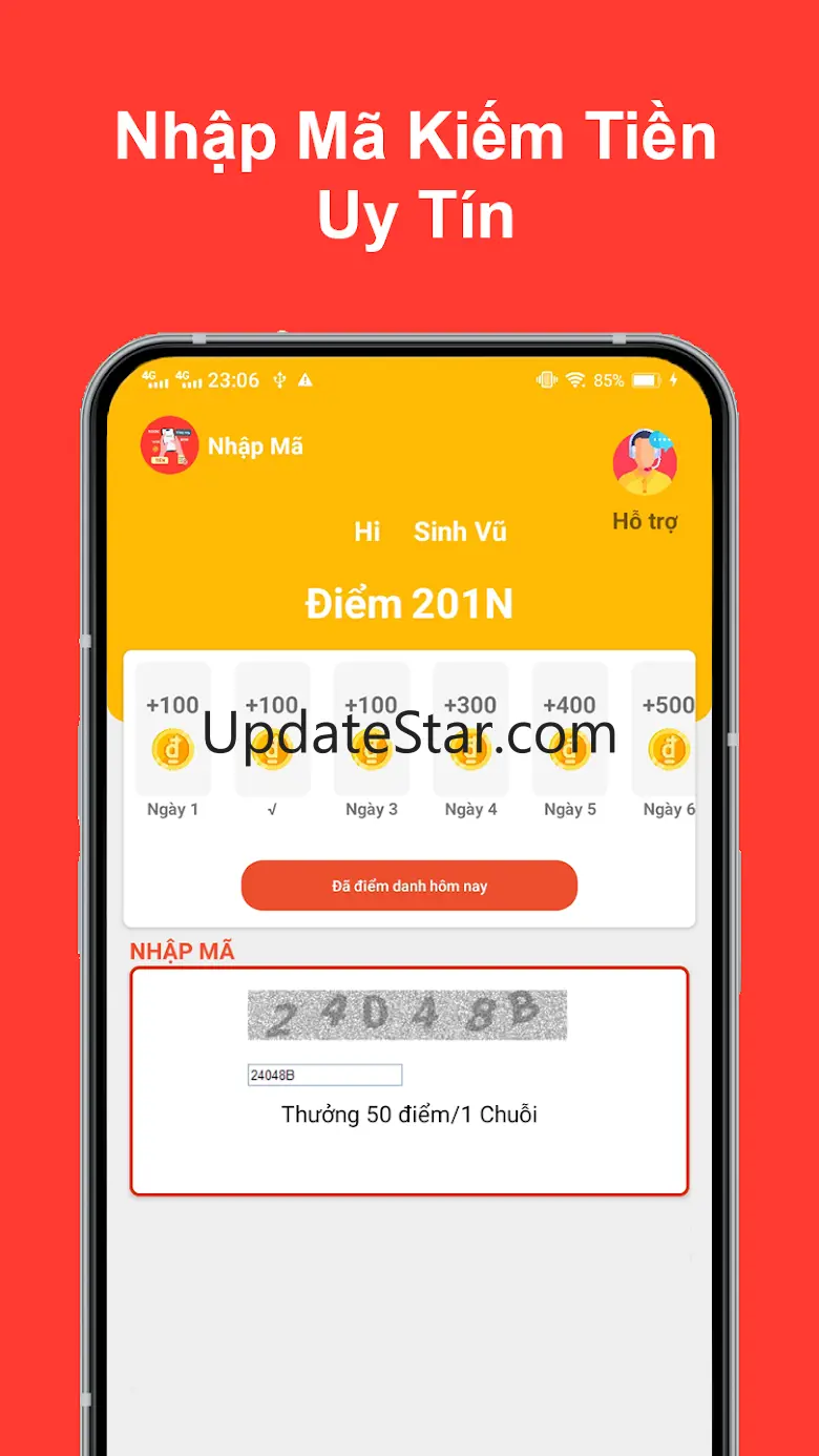 Nhập Mã Kiếm Tiền Online 1.0