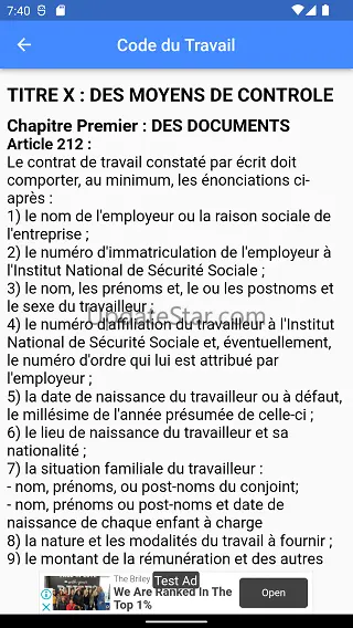 Code du Travail de la R.D.C 1.0.2