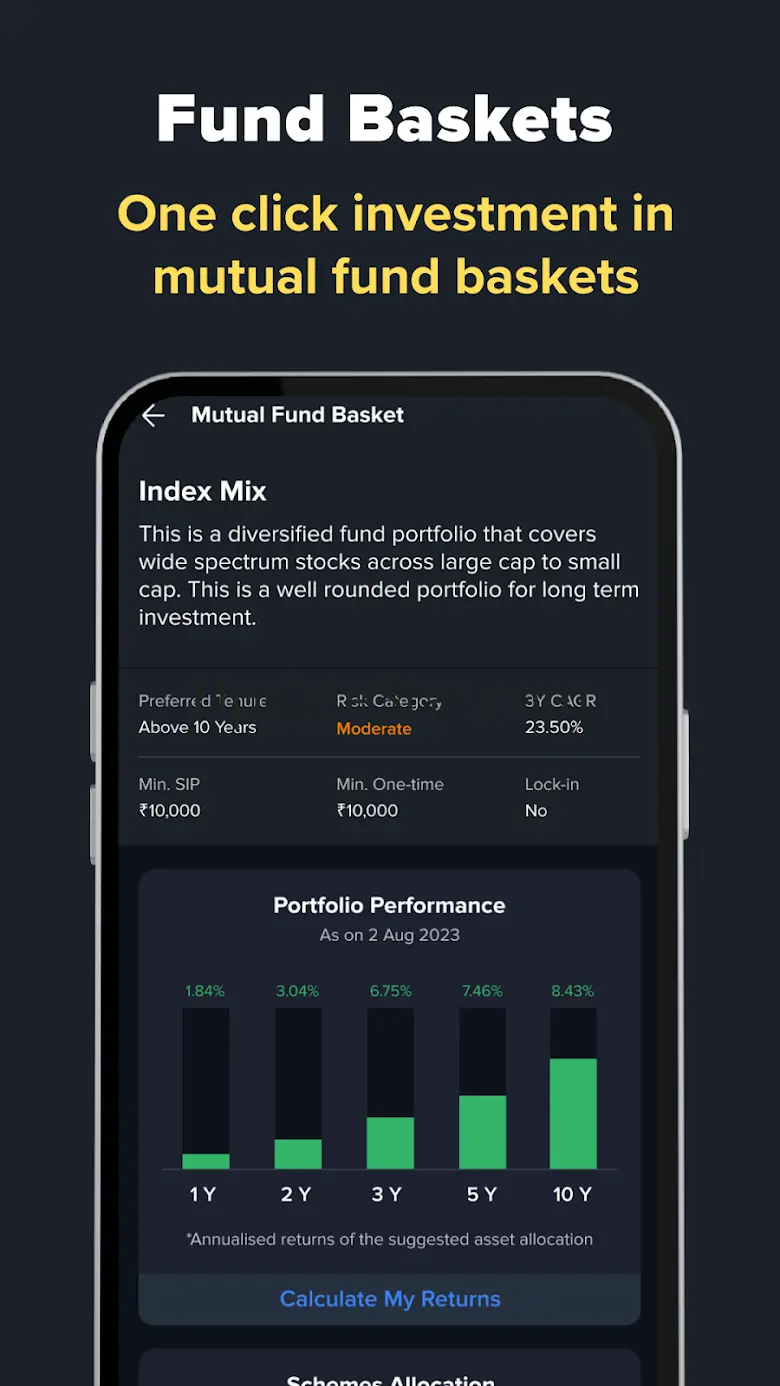Floatr: Mutual Fund NPS & Gold 1.3.81