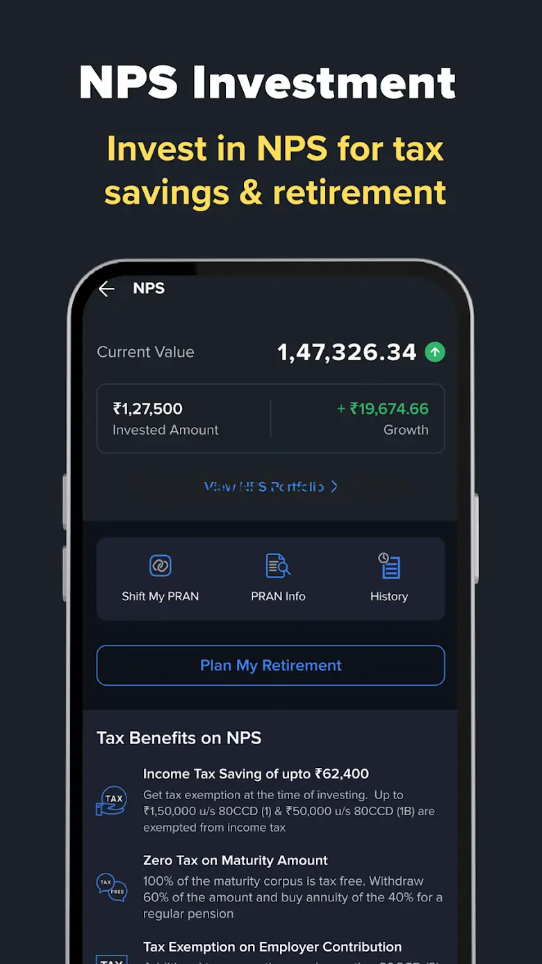 Floatr: Mutual Fund NPS & Gold 1.3.81