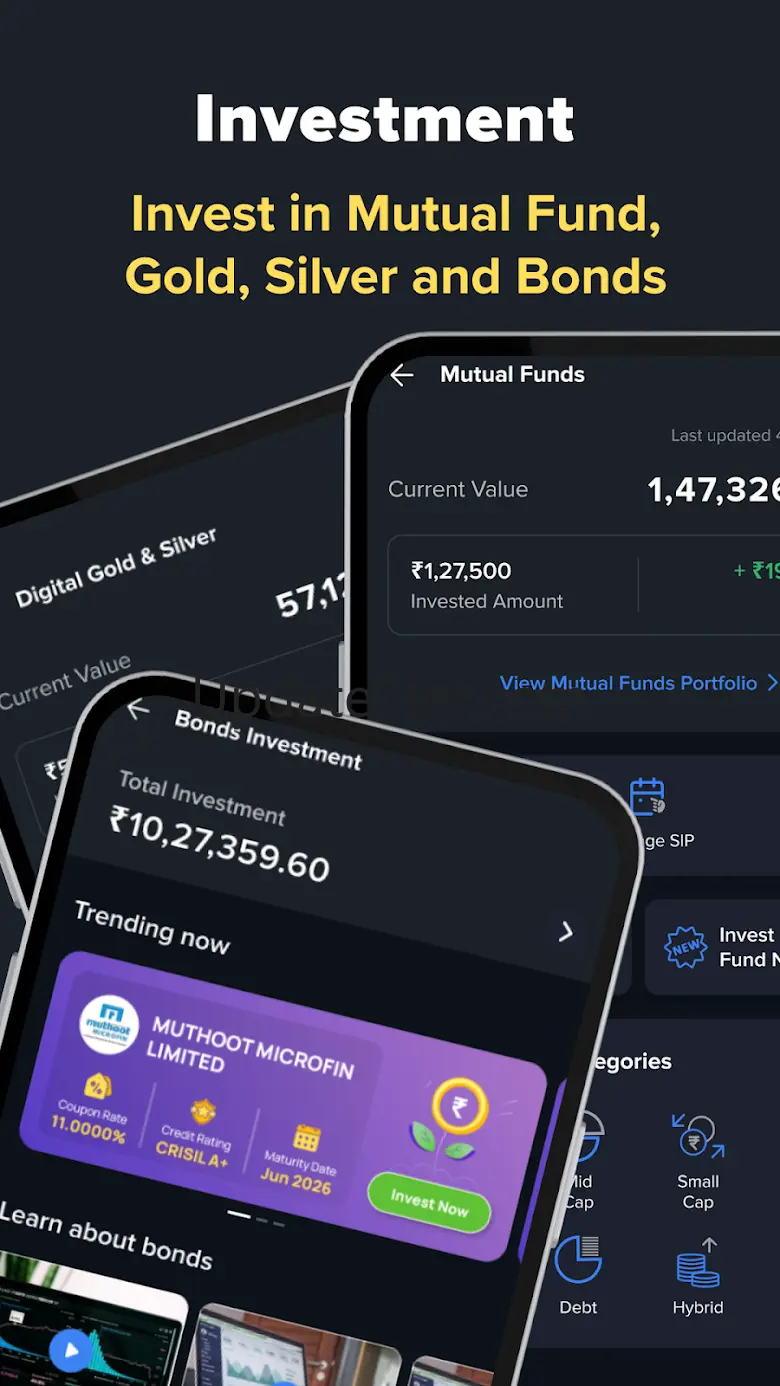 Floatr: Mutual Fund NPS & Gold 1.3.81