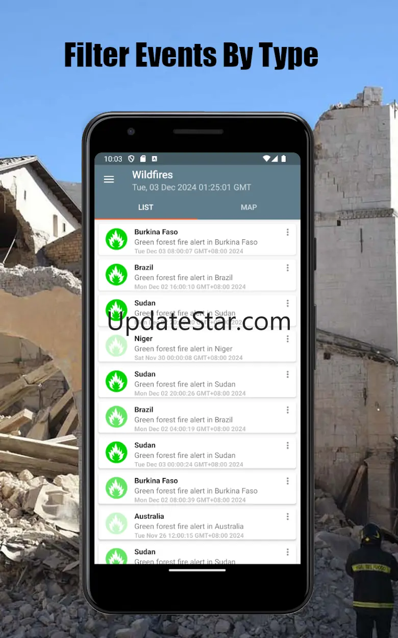 Natural Disaster Monitor 5.12.3
