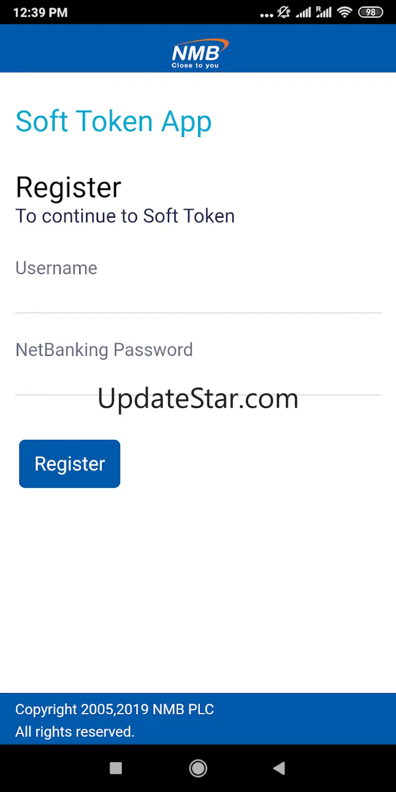NMB Soft Token 1.1.1