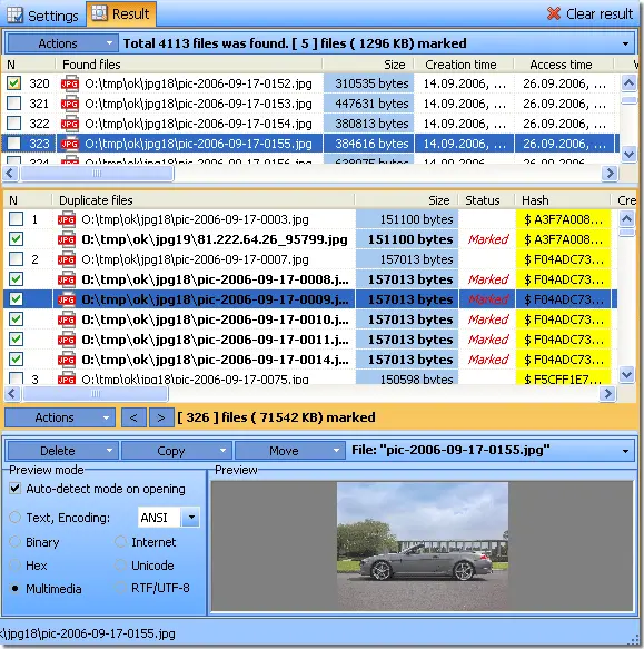 Duplicate File Detector 5.5