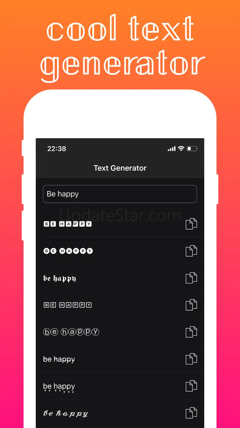 Fancy Text Generator - Fonts 2.5