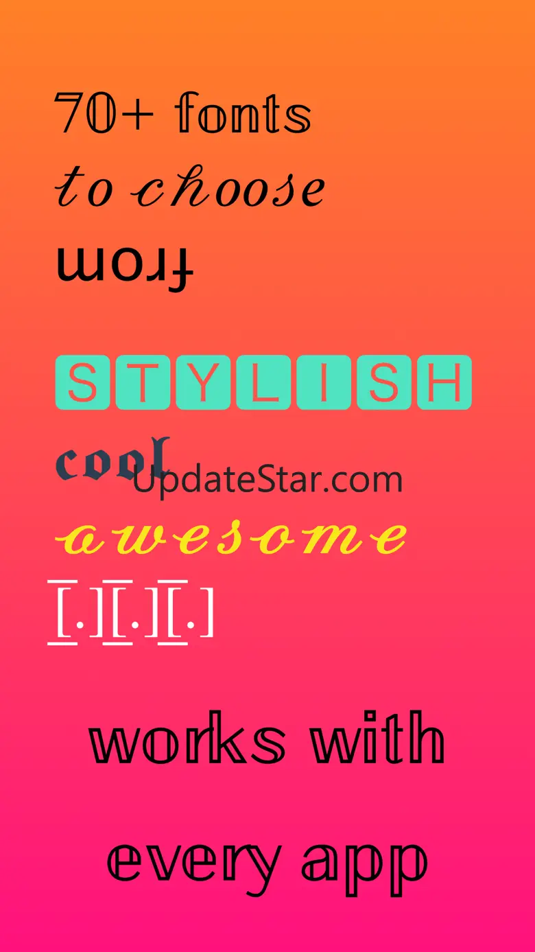 Fancy Text Generator - Fonts 2.5
