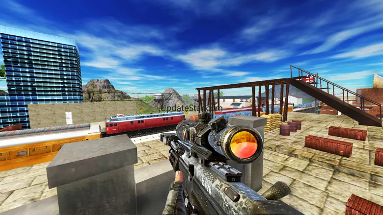 New Sniper 3d - Train Shooting 1.0