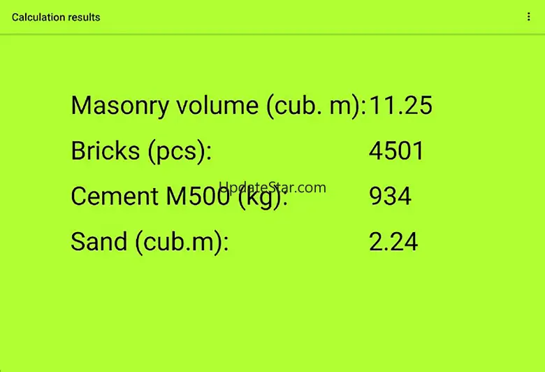 Construction Calculator 9.2