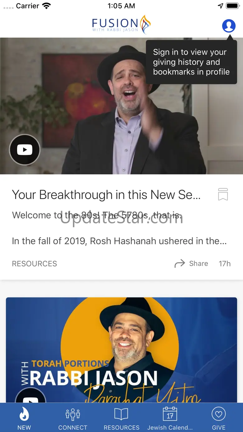 Fusion with Rabbi Jason 15.3.6