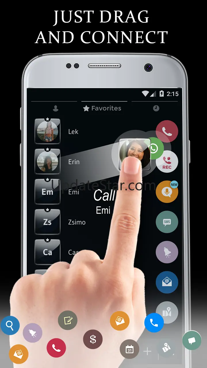 Theme Dialer Gloss Black 100