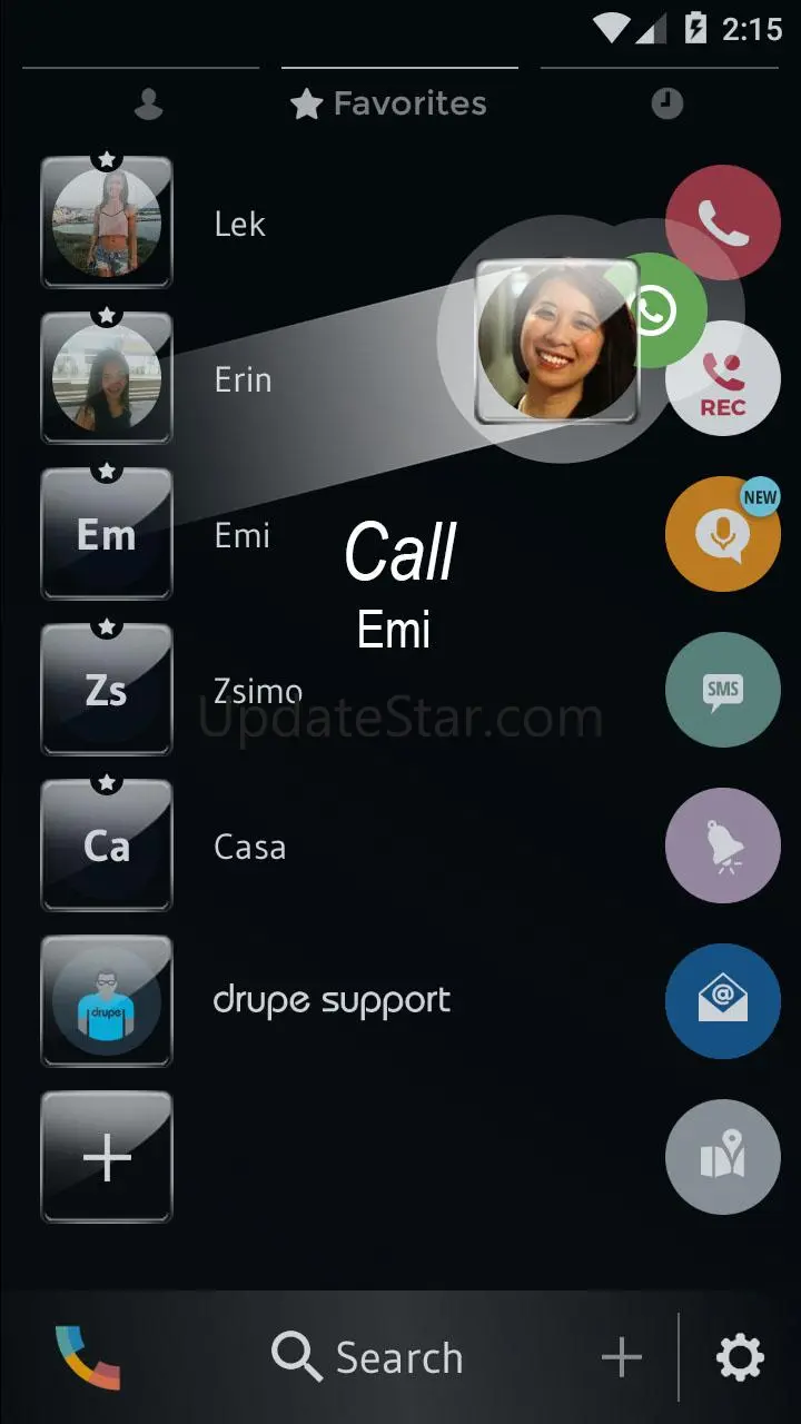 Theme Dialer Gloss Black 100