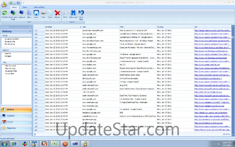 Dutch Duck Cache and History Reader 4.0.46
