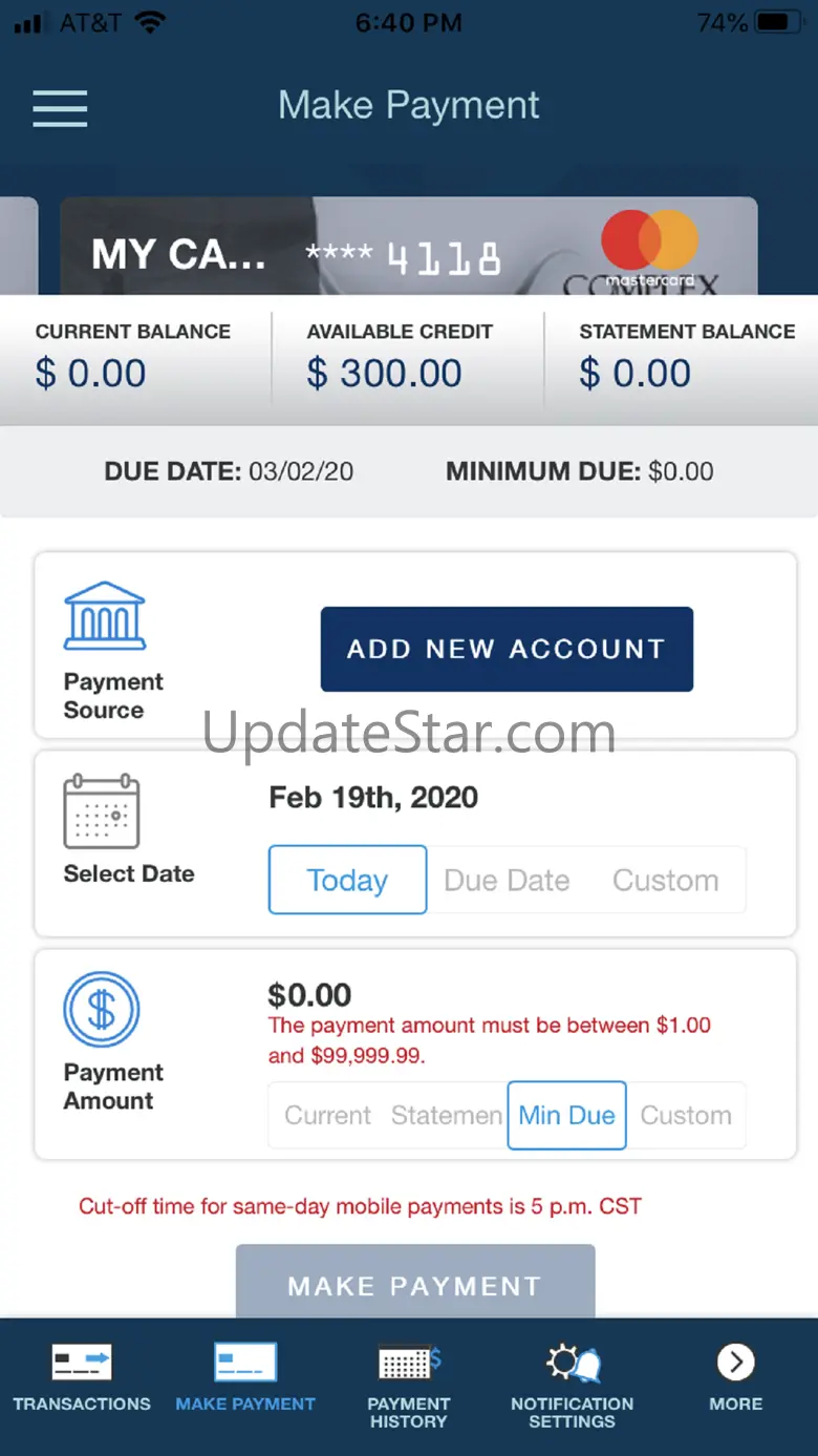 CCFCU Credit 40.0.1