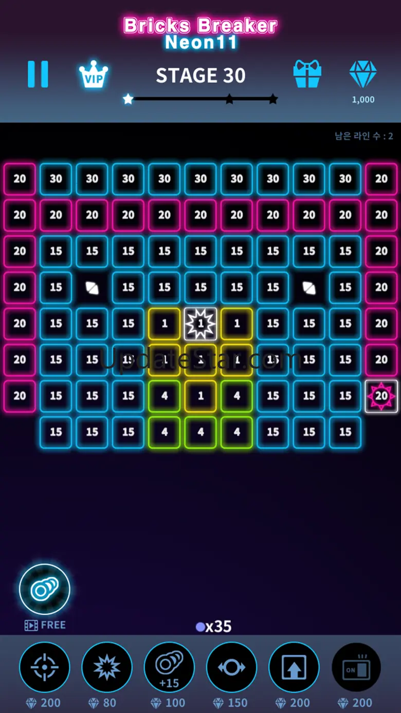 Bricks Breaker Neon 11 1.0.7