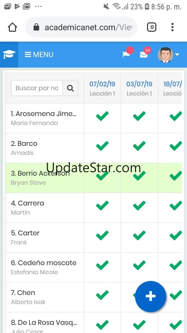 Academica App 2.6.1