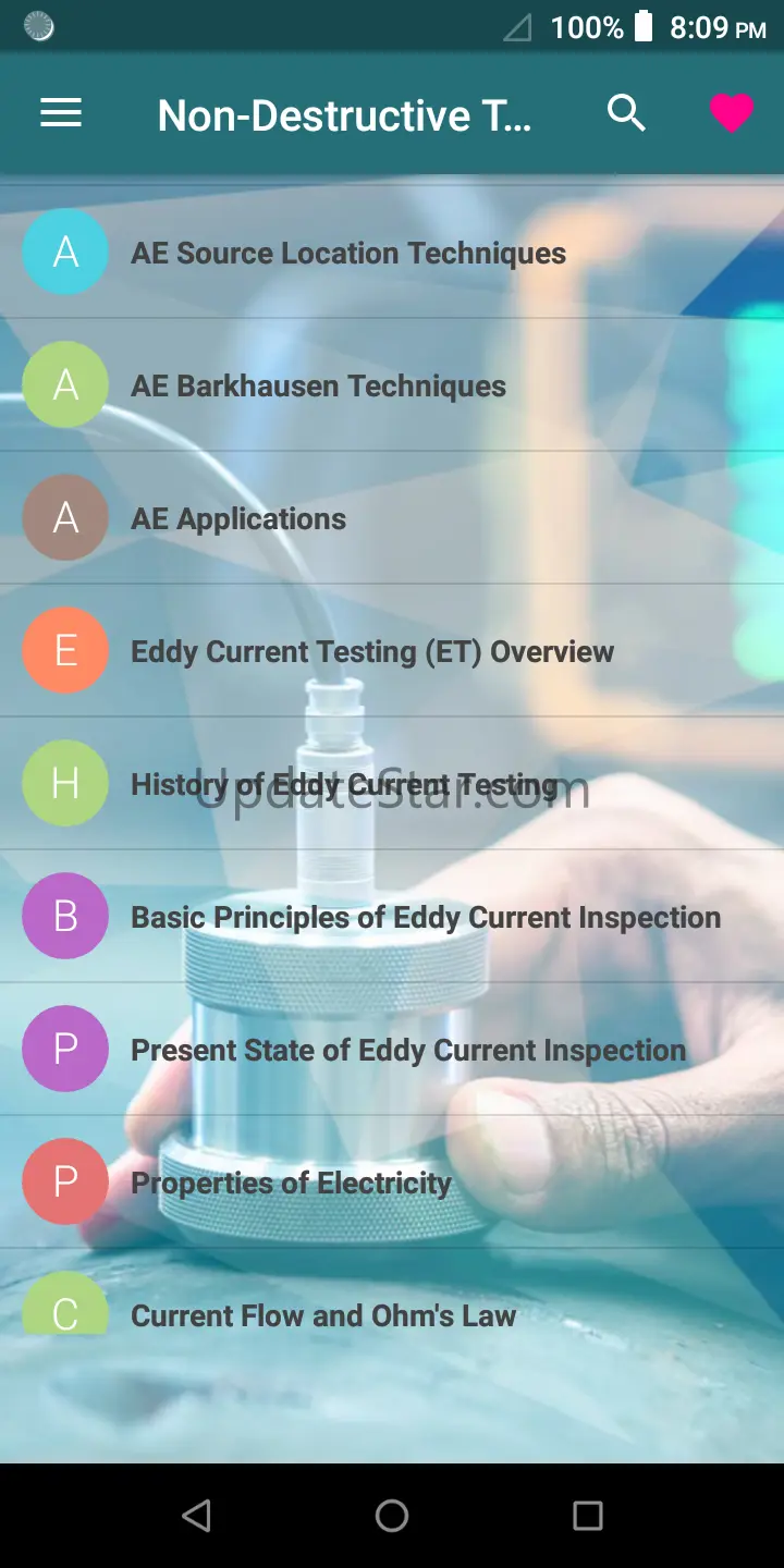 Non-Destructive Testing (NDT) 3.5