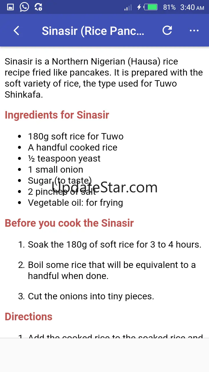 Abincin Hausawa (Hausa Recipe) 5.2.1