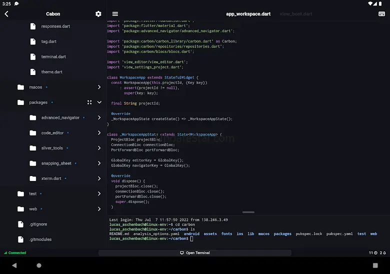 Carbon - SSH Code Editor 0.2.10