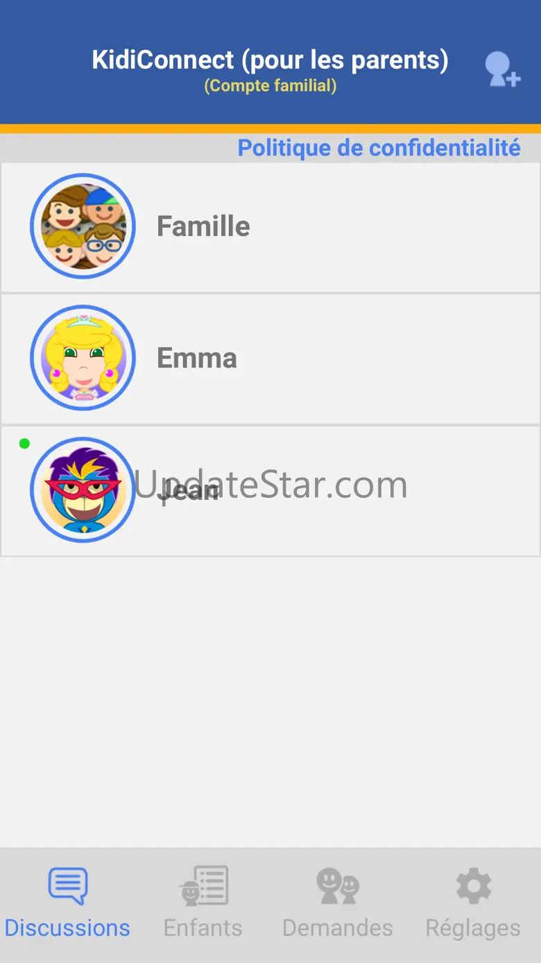 KidiConnect (pour les parents) 1.16.2528