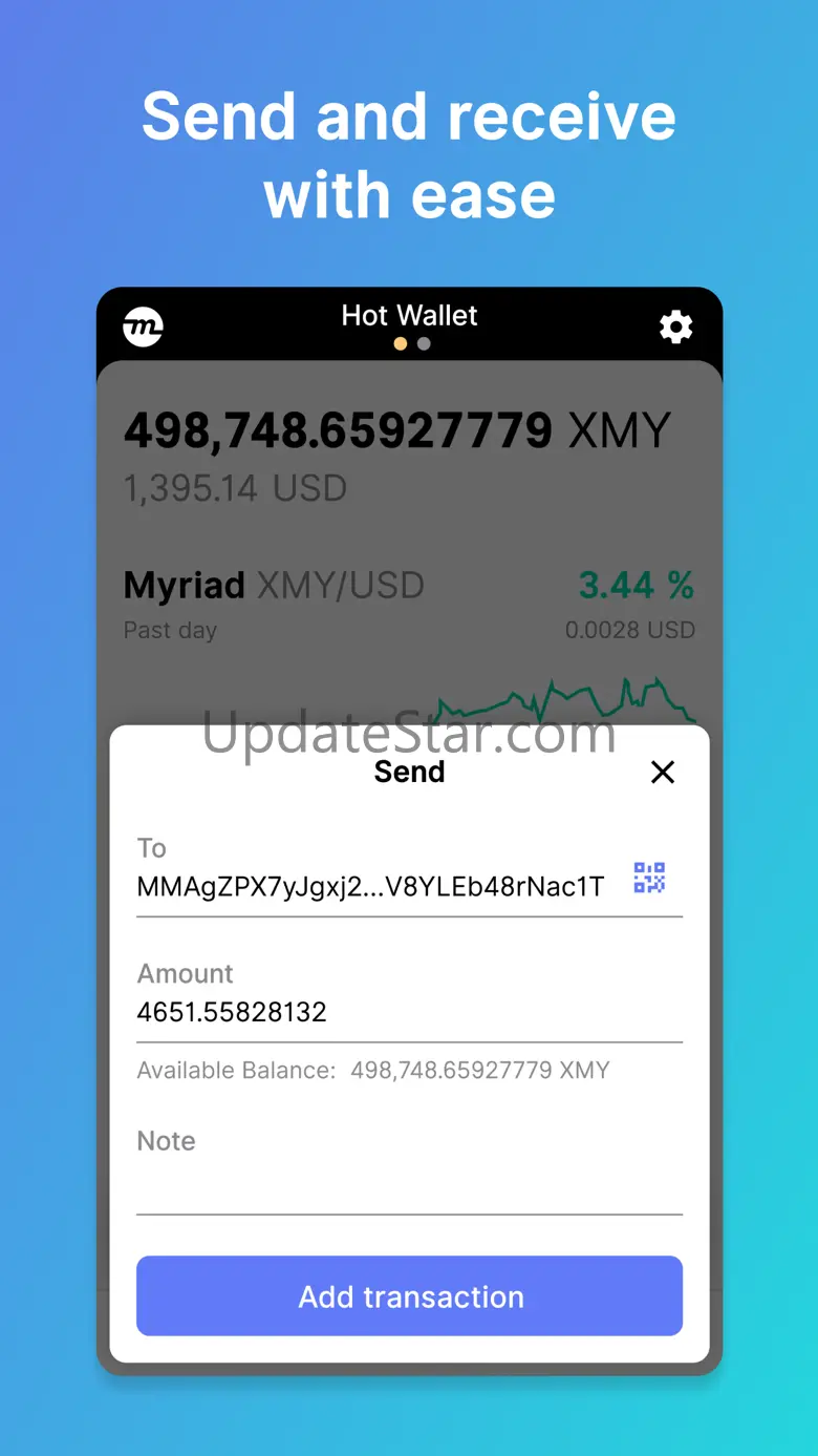 Myriad Wallet for COINiD 1.8.2