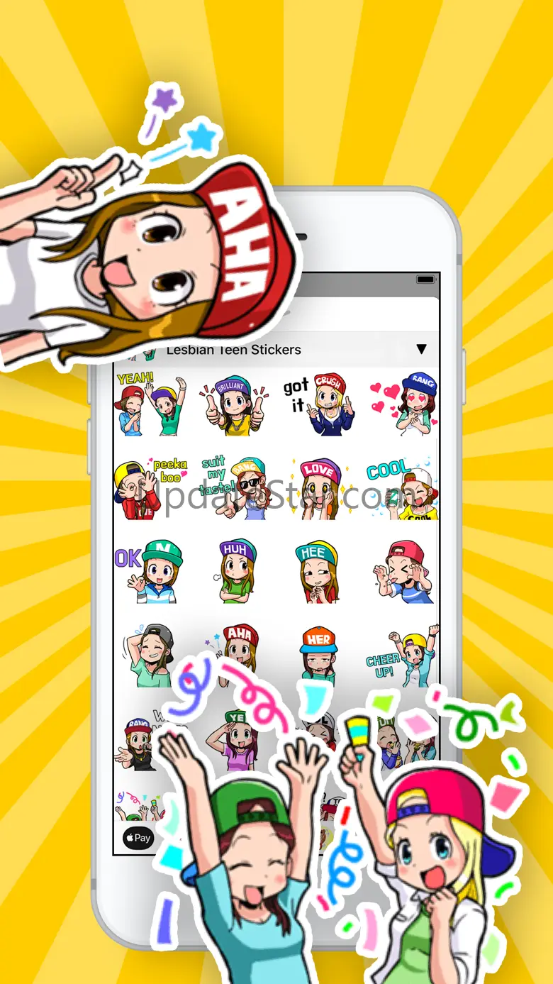 Lesbian Sticker 1.2