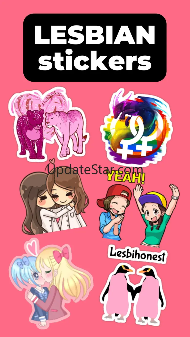 Lesbian Sticker 1.2