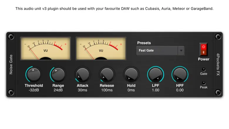 Noise Gate AUv3 Plugin 1.01