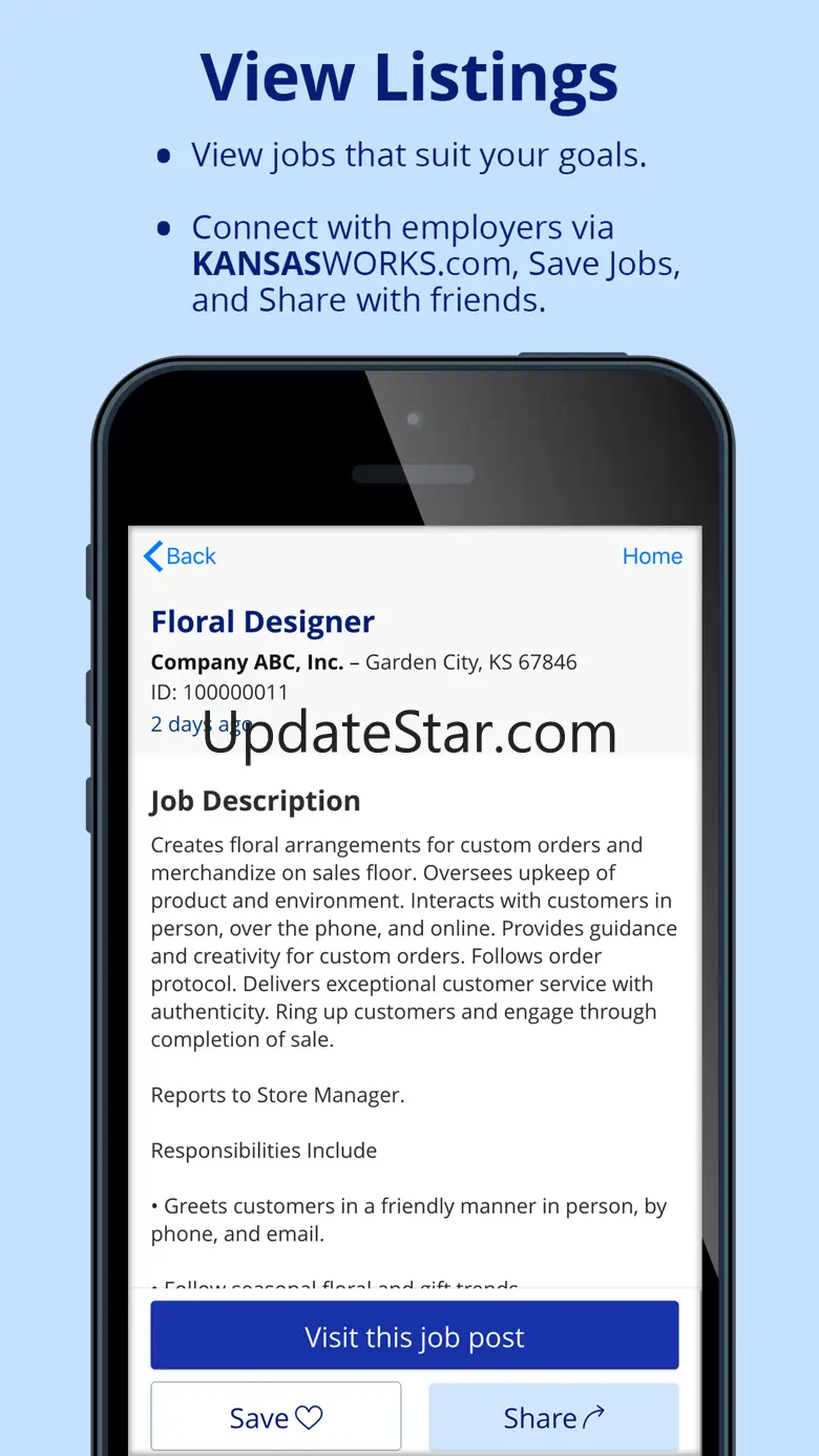 KANSASWORKS Job Search 1.2.1