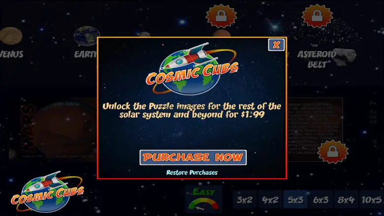 Cosmic Cubs Space Puzzle 1.6