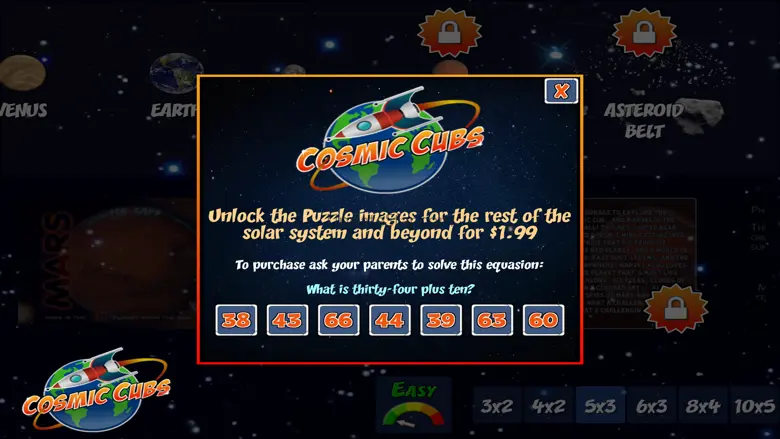 Cosmic Cubs Space Puzzle 1.6