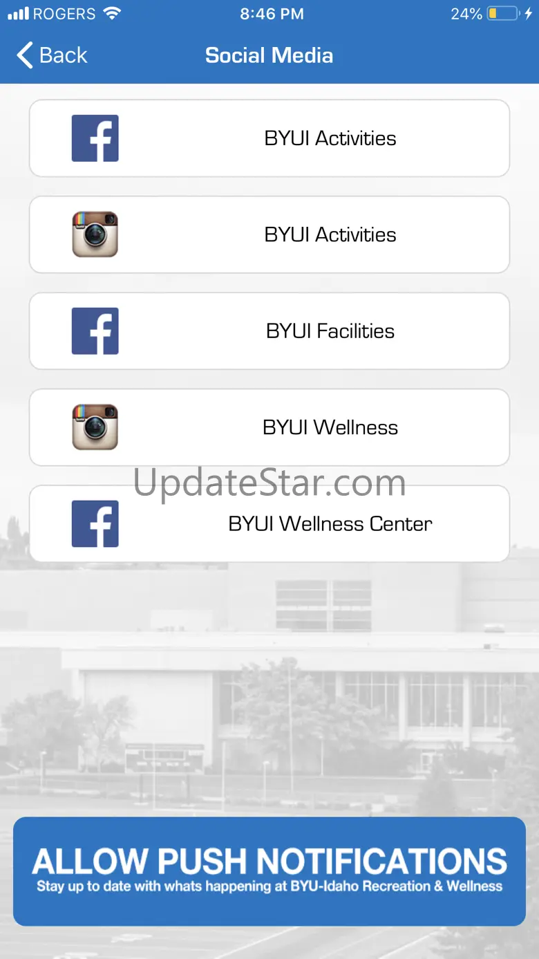 BYUI Rec & Wellness 7.4.0