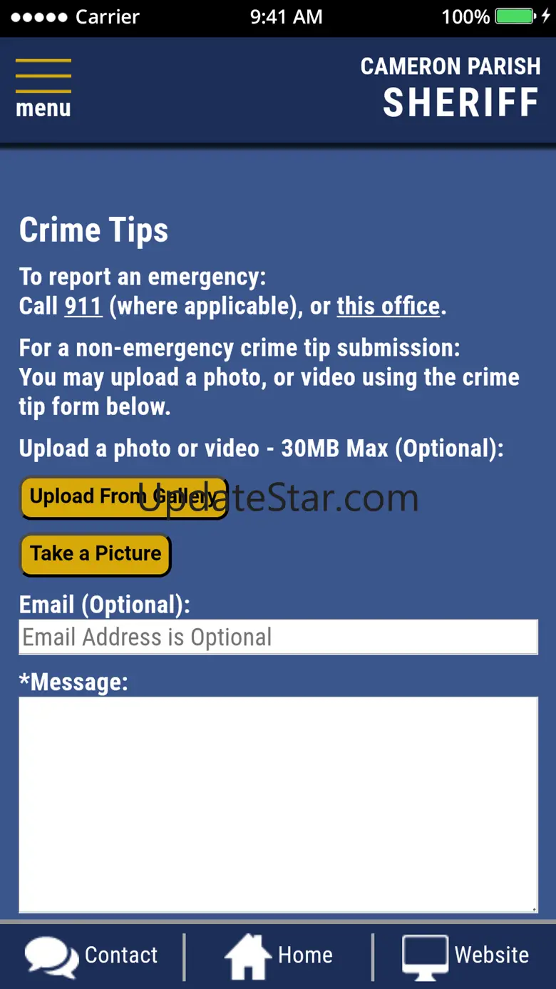 Cameron Parish Sheriffs Office 2.0.0