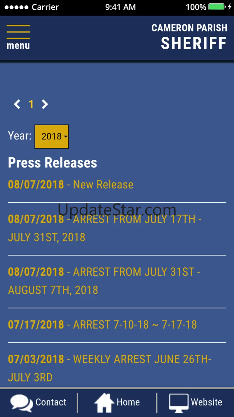 Cameron Parish Sheriffs Office 2.0.0