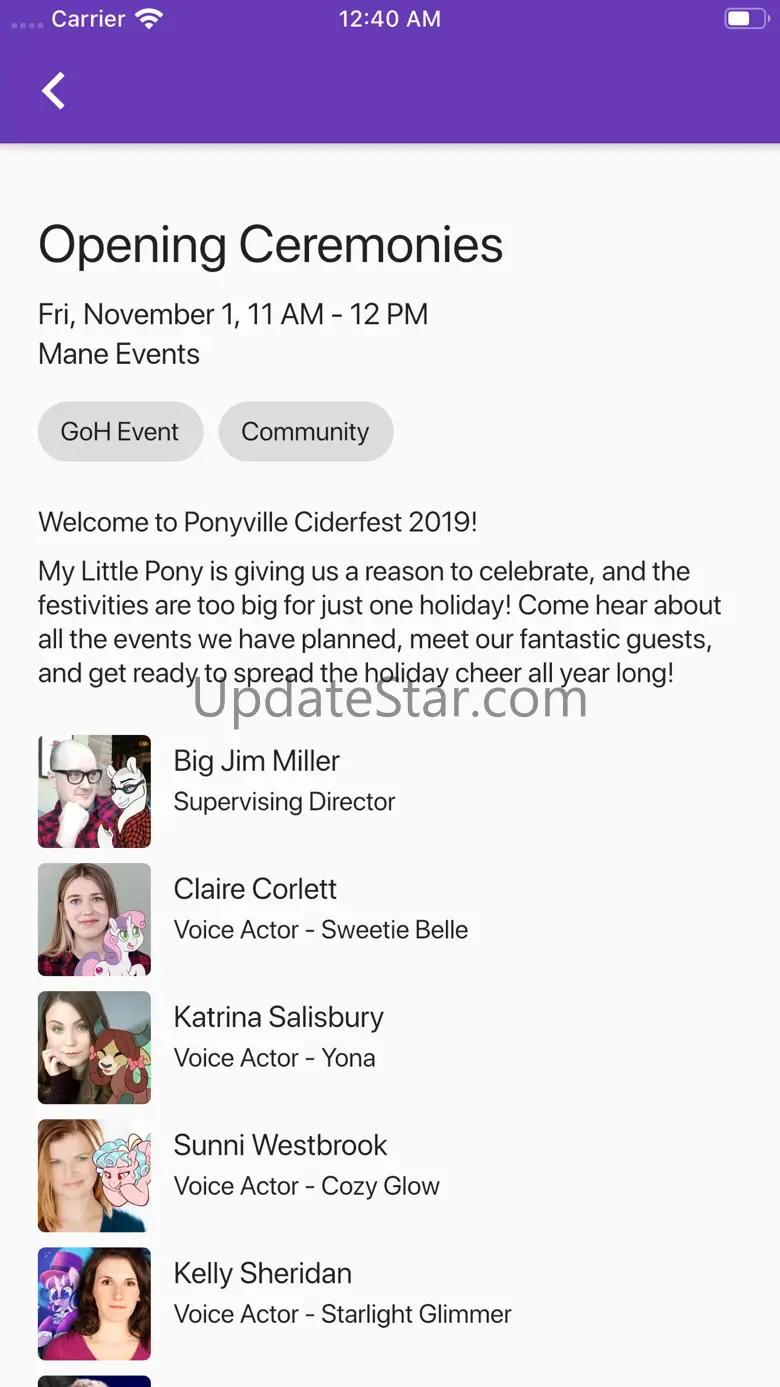 Ponyville Ciderfest Convention 5.0.4