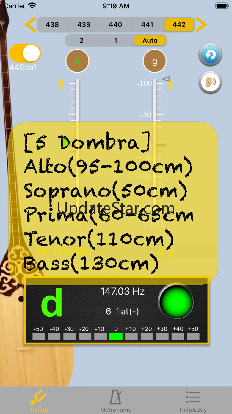 Dombra Tuner 1.2