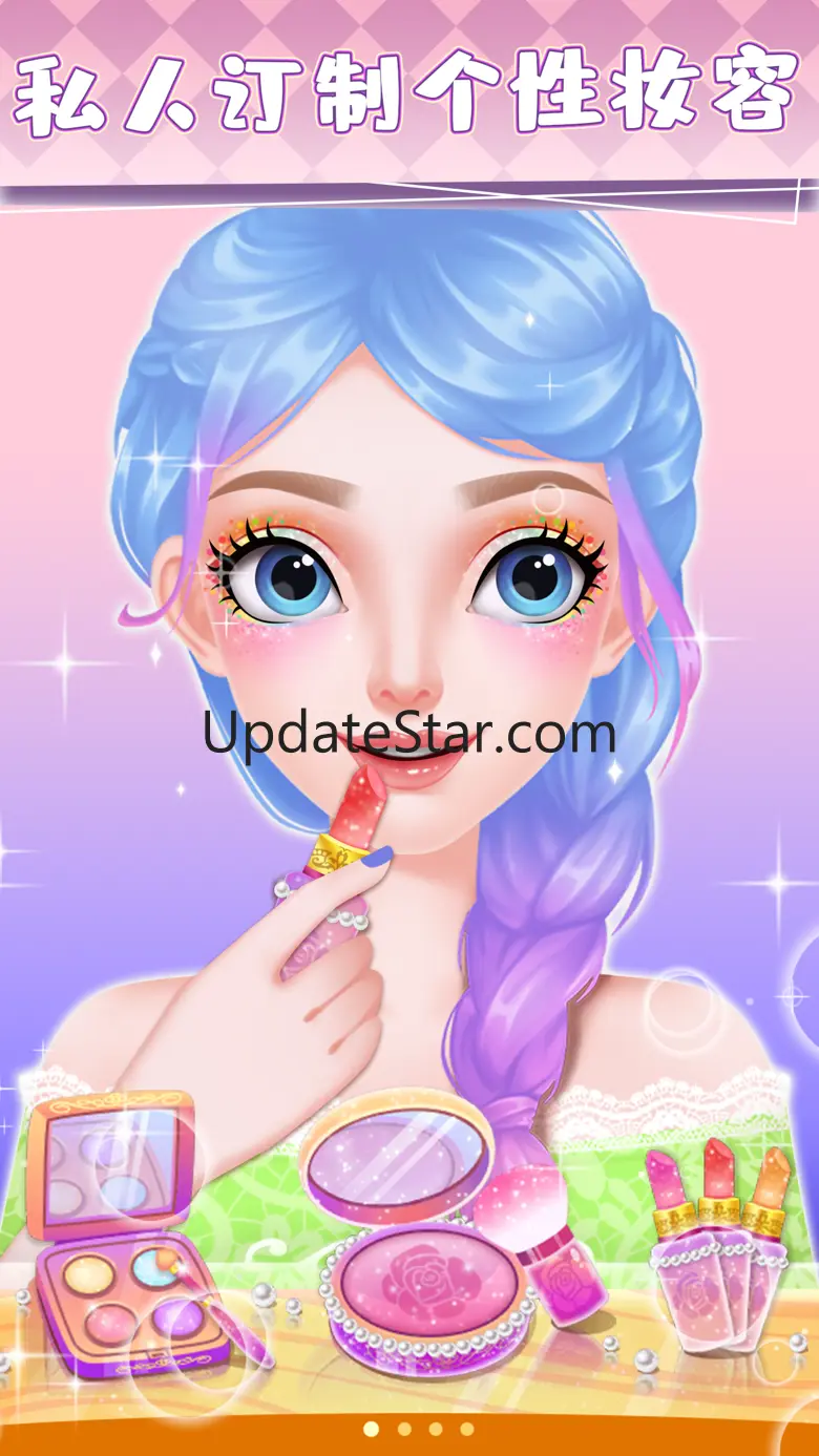 爱莎公主化妆游戏-女孩们的时尚美妆舞会 1.6
