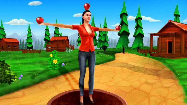 Apple Shooter Girl: 3D Archery 2