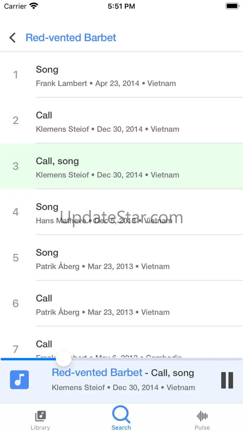 Bird Calls and Songs 2.5.2