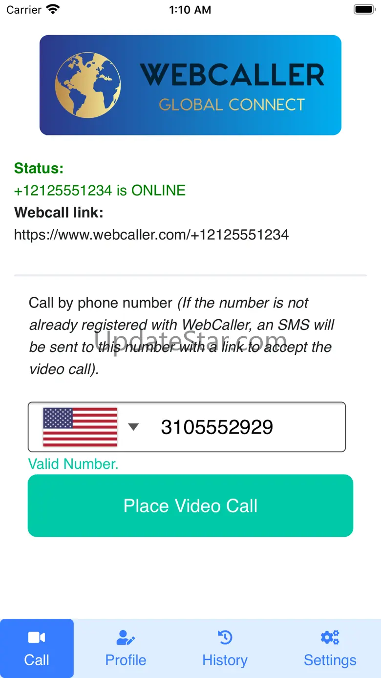 WebCaller 1.0