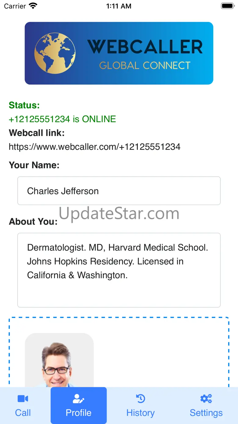 WebCaller 1.0