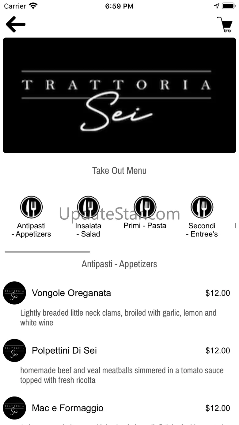 Trattoria Sei 1.0.6