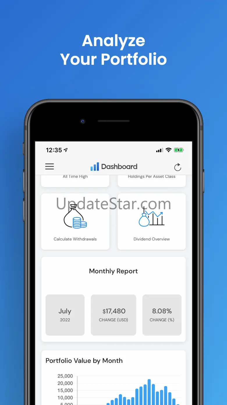 Dashboard - Portfolio Tracker 2.0.1
