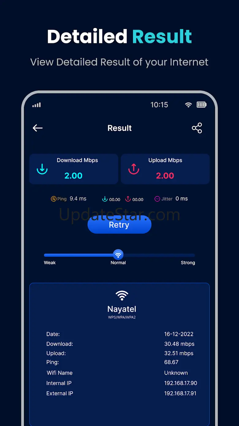 Wifi Speed Test - Speed Test 9.7