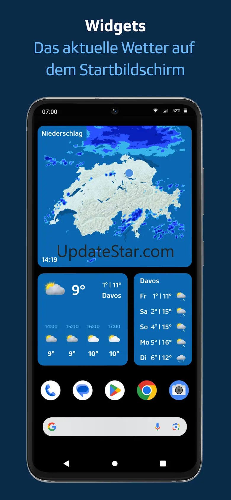 SRF Meteo - Wetter Schweiz 3.3.2