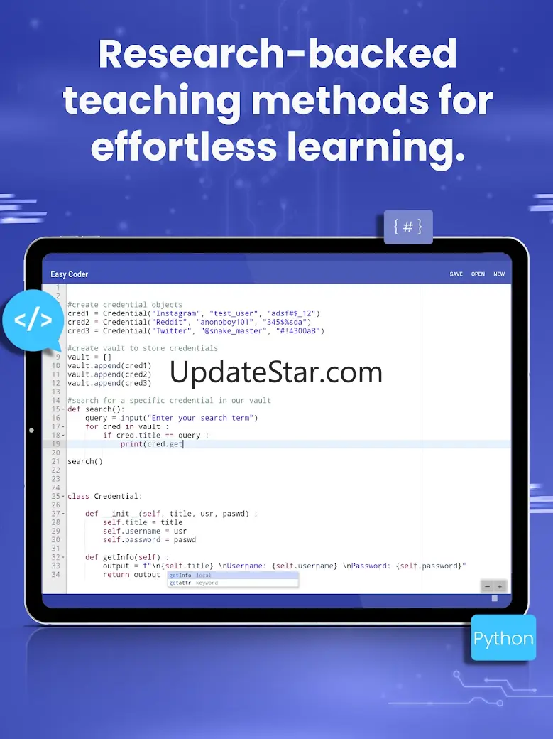 EasyCoder : Learn Python 6.3-python