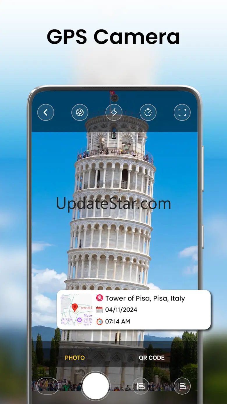 GPS Timestamp Camera