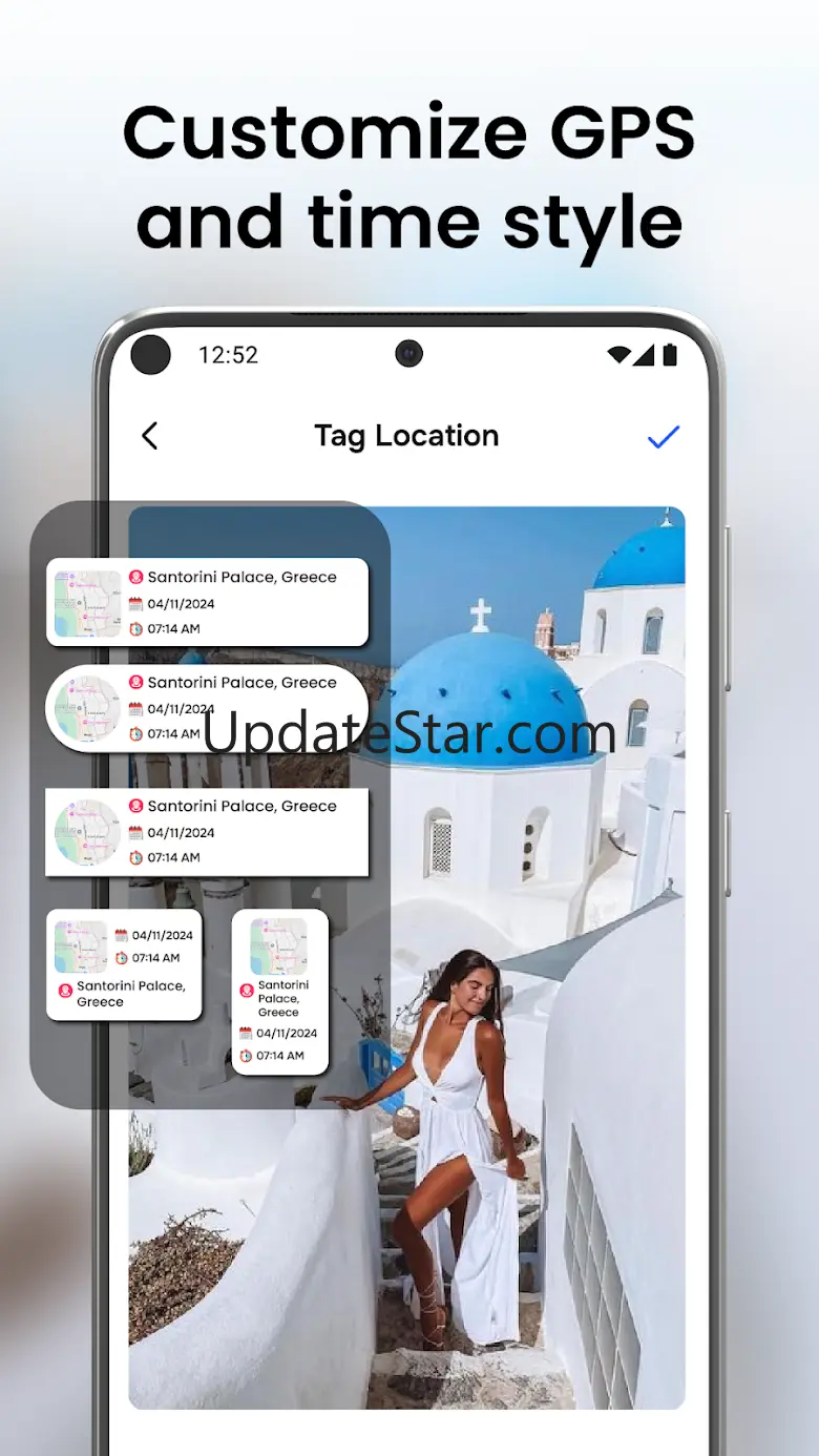GPS Timestamp Camera